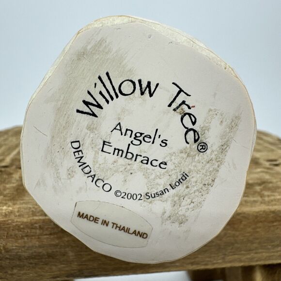 Willow Tree “Angel’s Embrace”. Sculpted Hand painted‎ Figure 2002 DEMDACO EUC - Picture 7 of 7